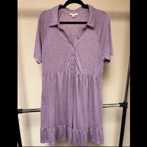 Kori America Short Sleeve Boutique Tunic Top Large
